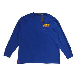 POLO RALPH LAUREN, long-sleeved cotton pullover, for men, size XL. NWT.